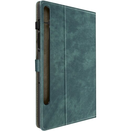 AVIZAR video support wallet flip case, zelena str. samsung tab S9 in S9 fe, (21136755) Cene