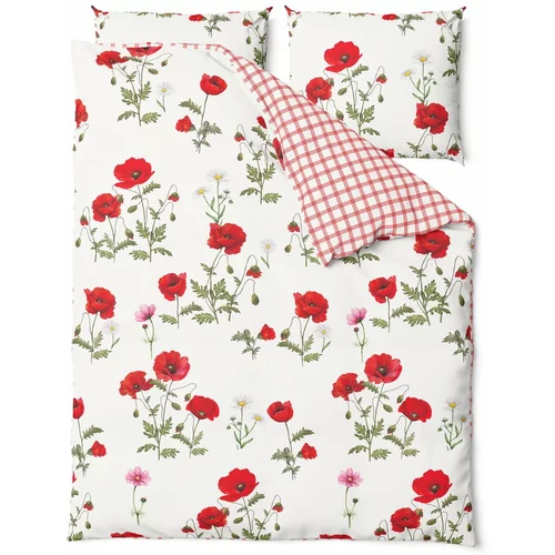 Bonami Selection Pamučna posteljina za bračni krevet Poppy, 160 x 220 cm