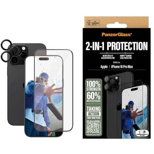  Bundle PanzerGlass 2u1 iPhone 16 Pro Max Cene