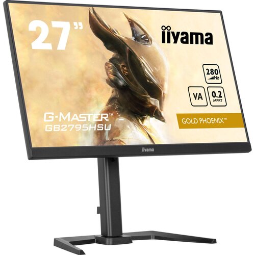 Iiyama G-Master GB2795HSU-B1 27&amp;quot; FHD VA ravni zaslon, 280Hz, 1920x1080 16:9, 0,2ms (MPRT), Gold Phoenix Slike