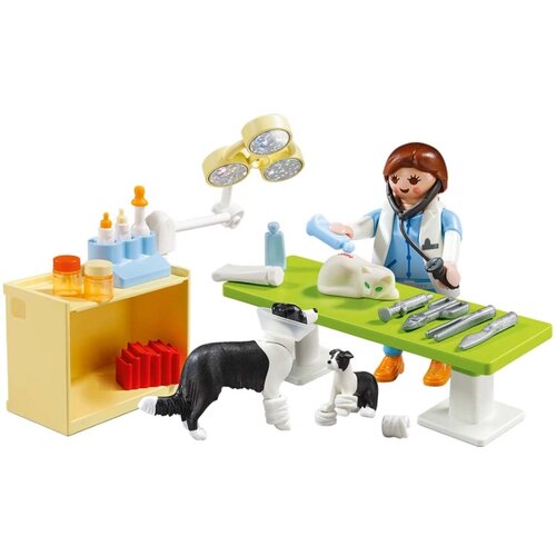 Playmobil City life Odlazak kod veterinara - set u koferu Slike