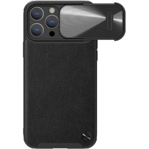 Nillkin CamShield Leather Case zaščita za iPhone 14 Pro - črna Cene