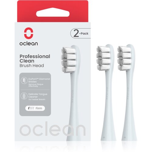 Oclean Zamenska glava za električnu četkicu P1C9 554038, 2 komada, Srebrne boje Cene