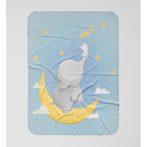 OYO kids Modra otroška odeja 85x125 cm – OYO kids Cene