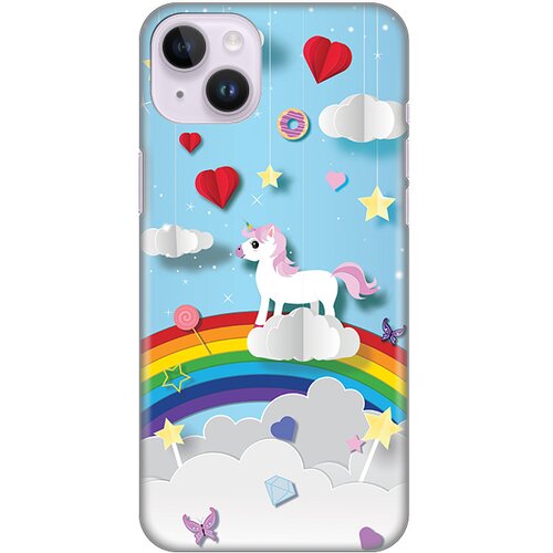  Torbica silikonska print za iphone 14 plus 6.7 unicorn Cene