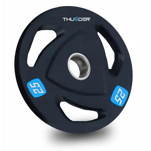 THUNDER Kolutna litoželezna utež 2,25 kg, odprtina 51 mm, ergonomski ročaji &reg;, (5000090236) Cene