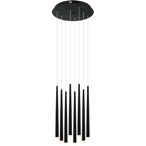  LED Visilica F2605-8L BK Cene