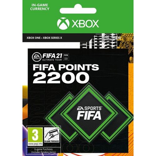  fifa 21 - 2200 fut points (xbox one) xbox live key global Cene