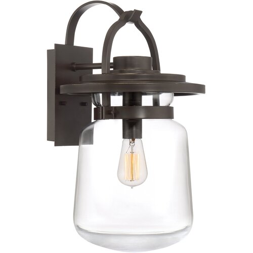 Quintiesse Quoizel Lasalle Zunanja stenska svetilka Western Bronze, IP44, (22100155) Cene