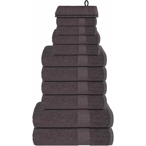  Set ručnika FROGN od 12 dijelova antracit 360 g/m&sup2; Cijene