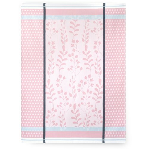 Zwoltex Unisex's Dish Towel Flora Pink/Pattern Cene