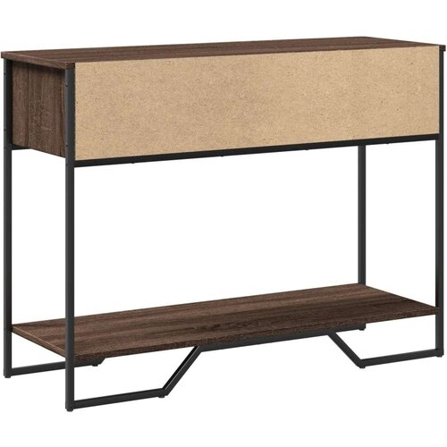  Konzolni stol boja hrasta 100 x 35 x 74 5 cm konstruirano drvo Slike