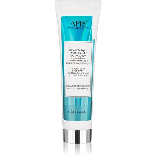 Apis Natural Cosmetics Optima vlažilna maska za obraz z minerali Mrtvega morja 100 ml Cene