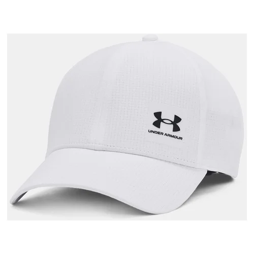 Under Armour M Iso-chill Armourvent Adj Šiltovka Bela