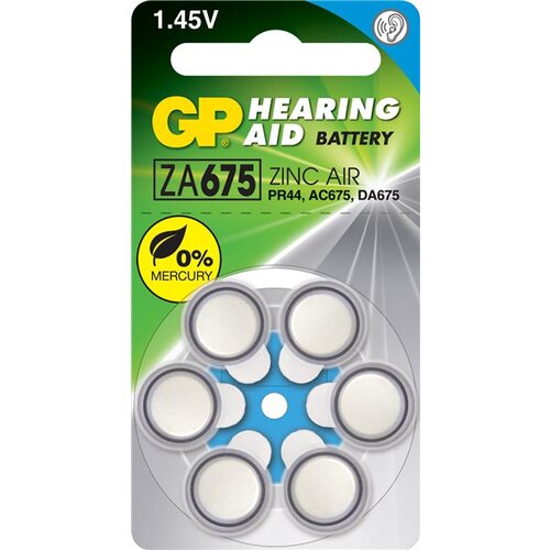 GP Batteries ZA675 - za Slu&scaron;ne aparate 6 baterij (BLISTER), (20430903) Cene