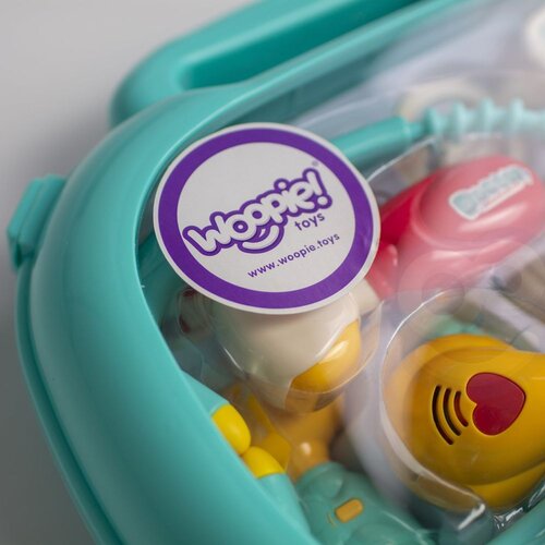 Woopie dječji set doktora u torbi s dodacima, plavi Slike
