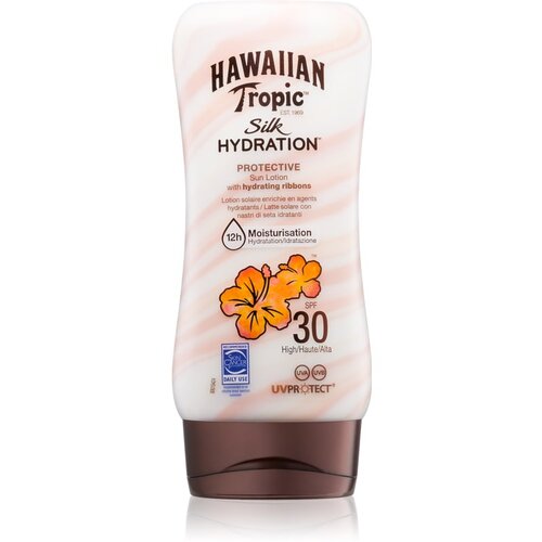 Hawaiian Tropic Silk Hydration vlažilna krema za sončenje SPF 30 180 ml Slike
