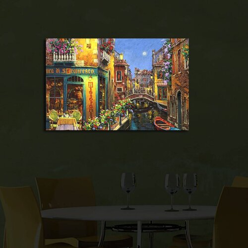 Wallity Slika sa LED osvetljenjem 4570İACT-42, 45x70 cm Cene