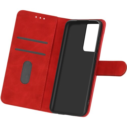 AVIZAR folio case samsung galaxy S21 ultra z držalom za kartico - rdeca, (20616573) Cene