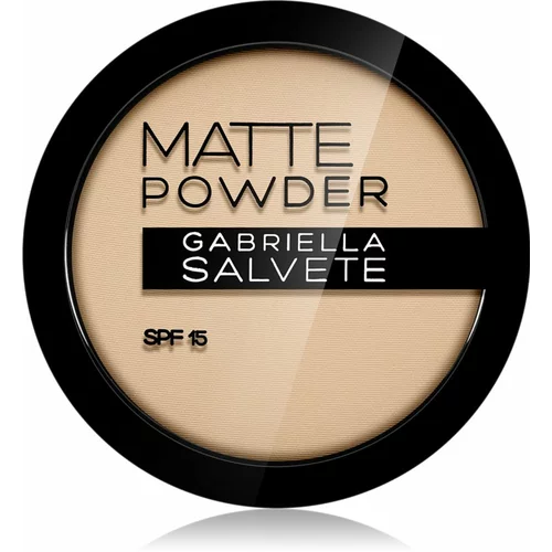 Gabriella Salvete matte powder SPF15 mat puder 8 g nijansa 01