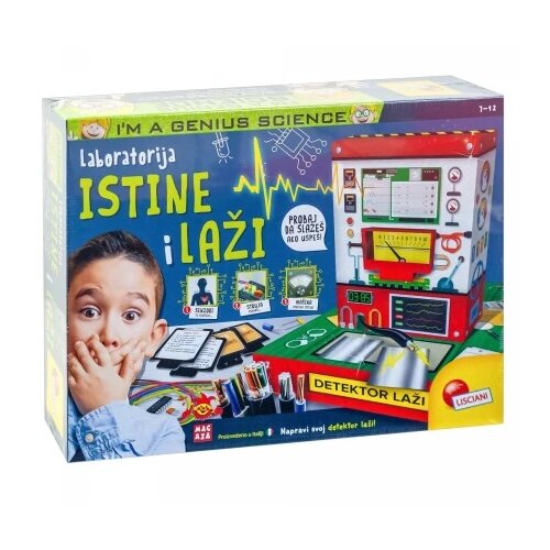 Lisciani 83886 47216 Mali genije drustvena igra istini i lazi ( 80303 ) Cene