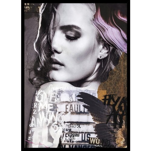 Malerifabrikken Plakat s okvirom 50x70 cm Fly Again – Cijene