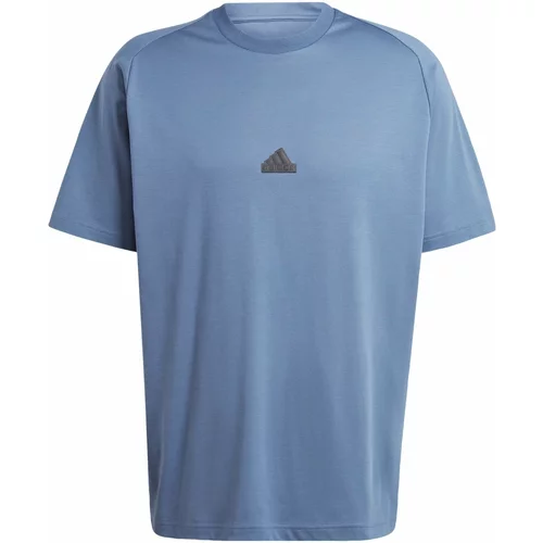 ADIDAS SPORTSWEAR Tehnička sportska majica 'Z.N.E.' sivkasto plava / crna