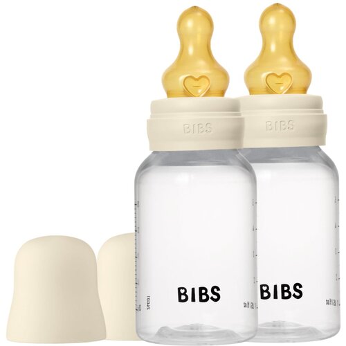 Bibs steklenička 150 ml, počasen pretok, 2/1 Ivory Slike