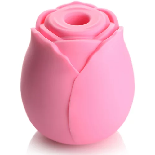 Bloomgasm 10X Wild Rose Pink Silicone Suction Clit Stimulator Pink
