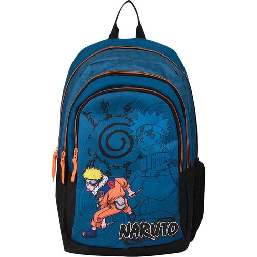 Ruksak 3 zipa Naruto plava Netto Slike