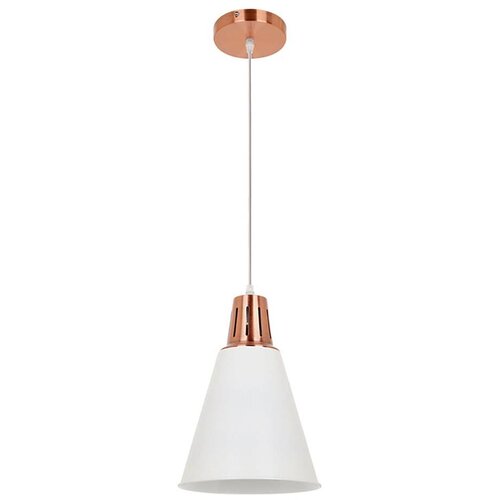  Klausen KL 6237 - Luster na sajli SHADE 1xE27/15W/230V bakarna/bela Cene