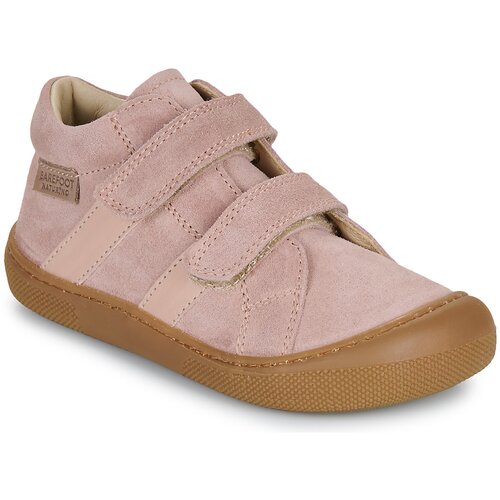 Naturino Visoke superge BAREFOOT SABBY VL SUEDE Rožnata Slike
