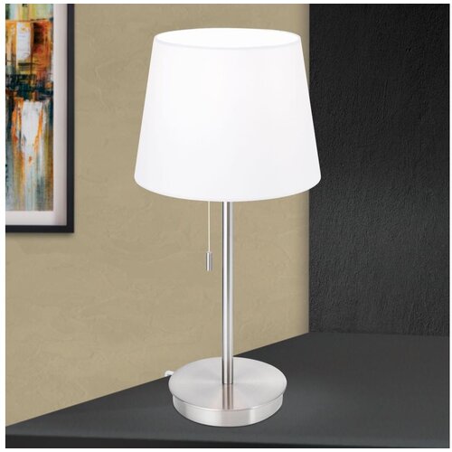 Orion LA 4-1205/1 - Stona lampa sa USB portom LUDWIG 1xE27/40W/230V bela/hrom Cene