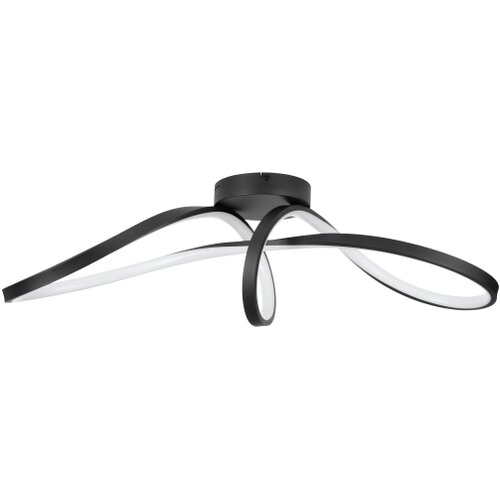 Eglo 901158-LED rgbw prigu&amp;scaron;iva plafonska svetiljka calarossa-z LED/22W/230V crna Slike