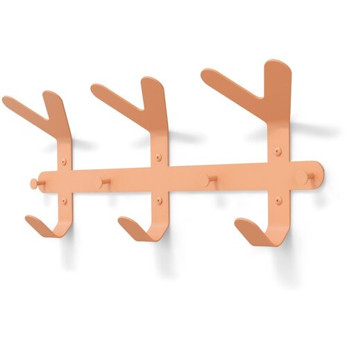 Spinder Design Željezna zidna vje&amp;scaron;alica u boji lososa 66 cm Frondo &amp;ndash; Slike
