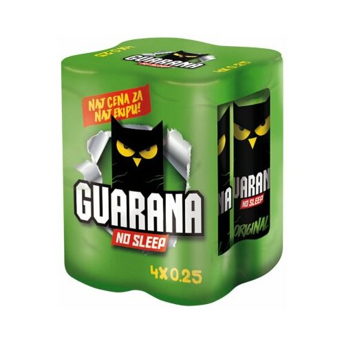 Guarana original energetski napitak 4x250ml limenka Cene