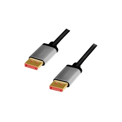 Logilink DisplayPort AV priključni kabel [1x DisplayPort - 1x DisplayPort] 3 m crna/siva Cijene