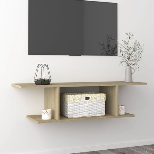  Zidni TV ormarić boja hrasta sonome 103 x 30 x 26,5 cm Cijene