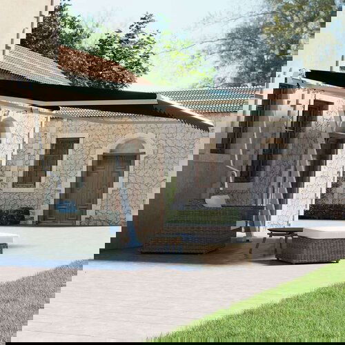  Samostojeća automatska tenda 450 x 300 cm antracit Slike