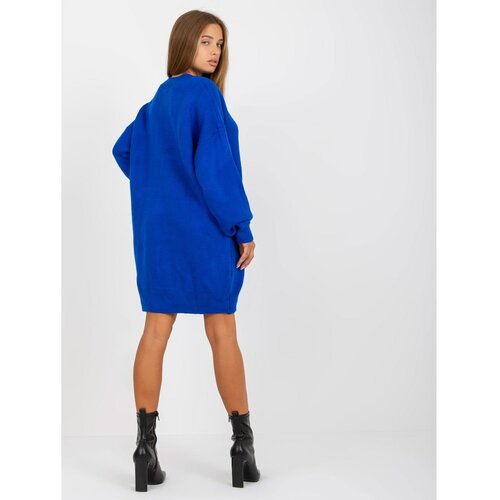 Fashionhunters Cobalt knitted oversize dress RUE PARIS Cene