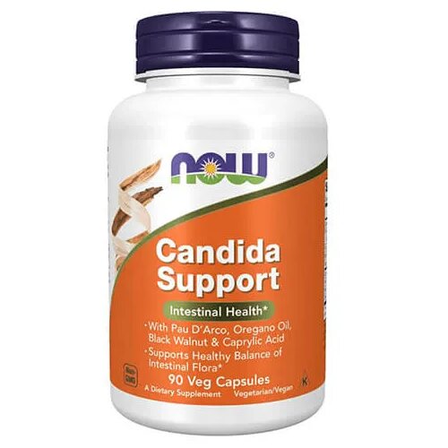 NOW Candida support tablete, 90 komada Slike
