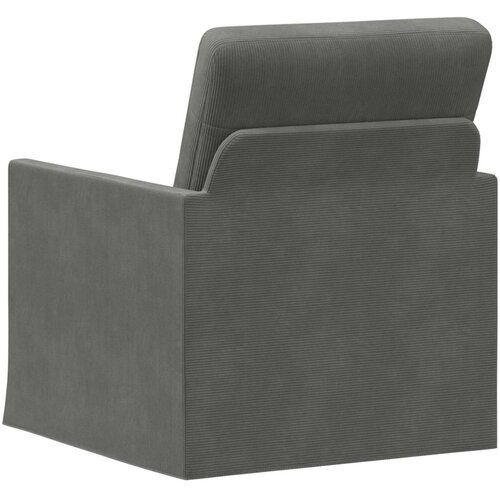  Fotelja Tamnosiva 70 x 81 x 82 cm Kordura tekstil Slike