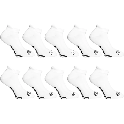 STYX 10PACK low white socks