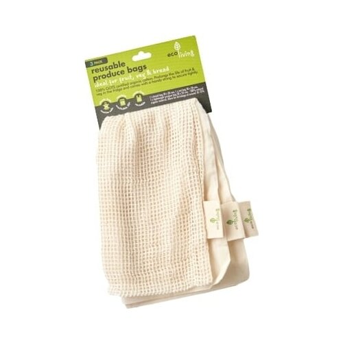 EcoLiving Set 3 vrečk za hrano Slike