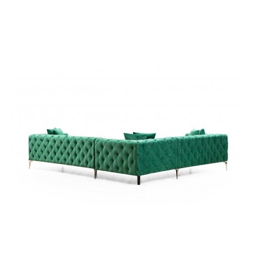  Como left - green green corner sofa Cene