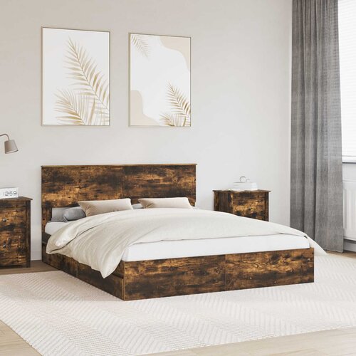  s od storage s ladicama Dimljeni hrast 160 x 200 cm Cijene