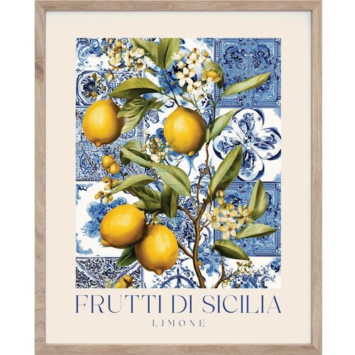 Styler Tiskana slika s okvirom 40x50 cm Sicilia &ndash; Cijene