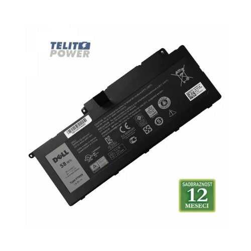  Baterija za laptop dell inspiron D7537 / F7HVR 14.8V 58Wh / 3700mAh Cene