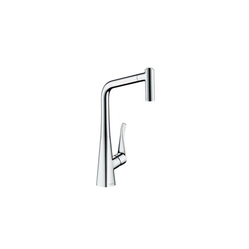 Hansgrohe Metris M71 320 Chrome baterija (slavina) za sudoperu sa izvlačećim tušem 2 mlaza 14820000 Cene