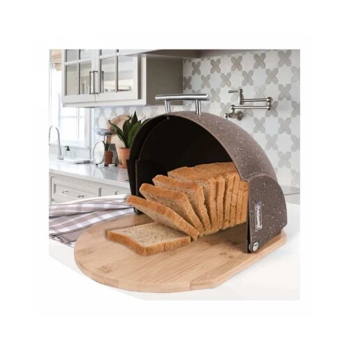 Maestro MR-1678-BR-BROWN brown bread bag Slike